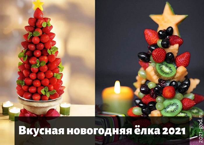 Вкусная новогодняя ёлка 2022 фото