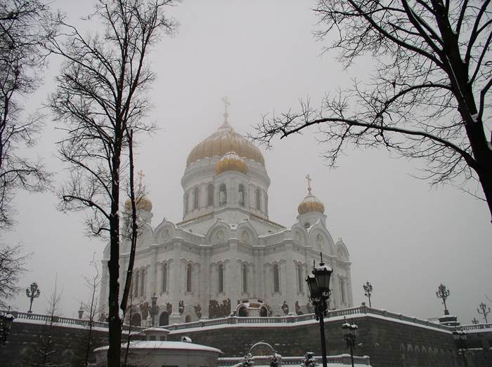 Зима в Москве