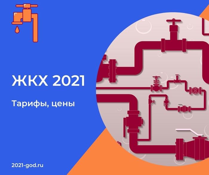 ЖКХ 2021 тарифы цены