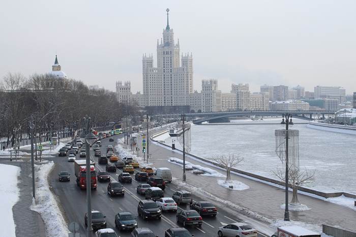 Зима в Москве погода